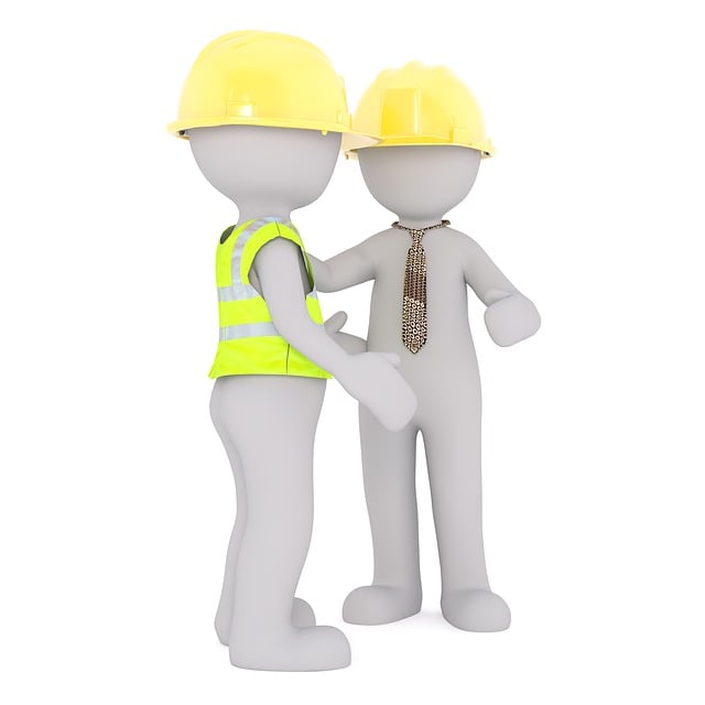Free construction manager construction worker building illustration