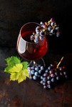 food, fruit, grapes