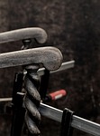 arm chair, antique oak, barley twist
