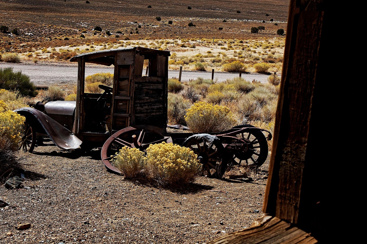 Old Car Rust Ghost Town - Free photo on Pixabay