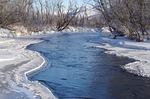 river, back on track, bend