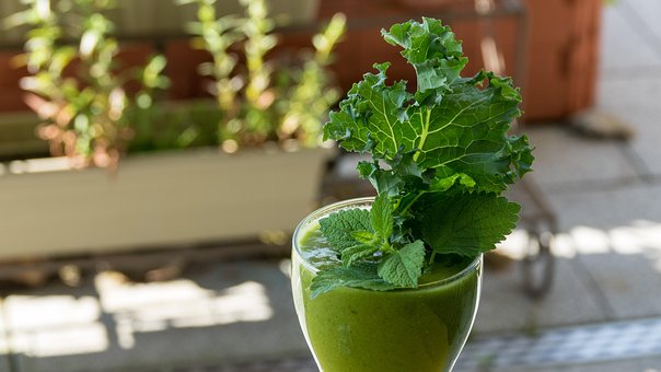 Smoothie Verde, Periuţă, Varza, Verde