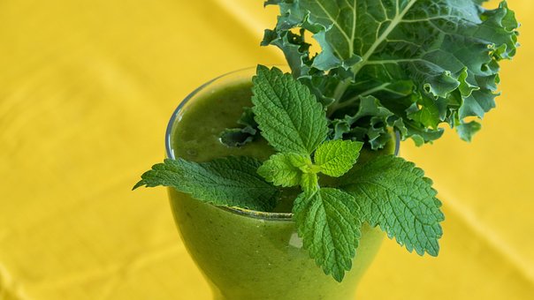 Smoothie Verde, Tapet Frumos, Periuţă