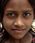 bangladeshi rural area girl, who lives in crisis, but she have a wonderful dream