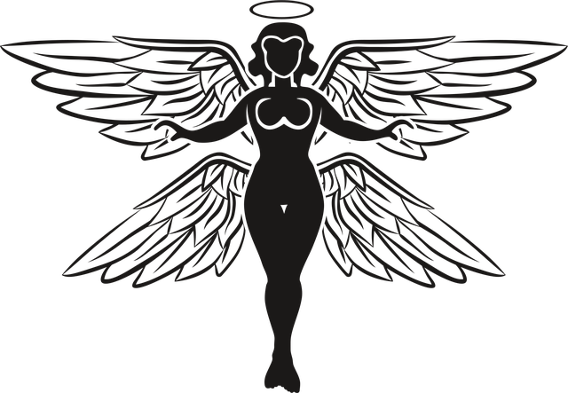 Free angel the archangel character vector