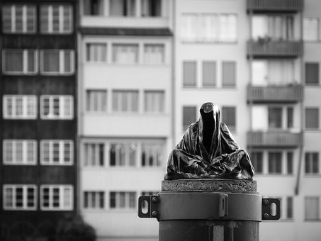 Free City Black-And-White photo and picture