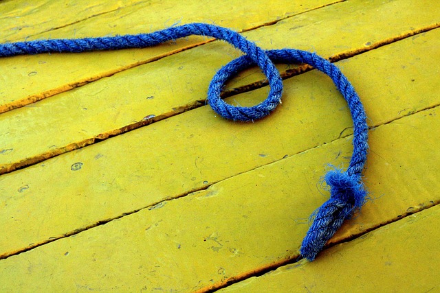 rope, wood, floor, pattern, shapes, block, colors, yellow, blue, yellow wood, yellow pattern, yellow color