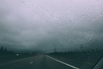 windshield, car, driving