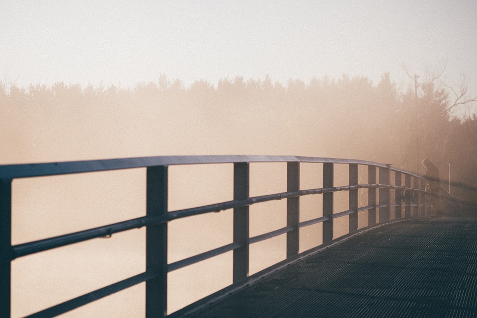 Bridge Fog Foggy - Free photo on Pixabay