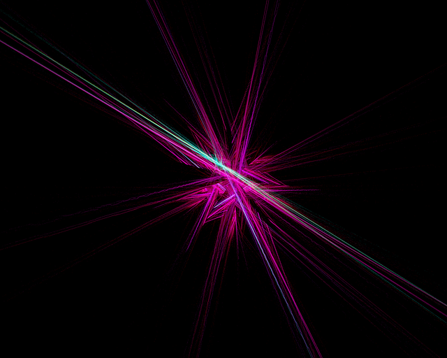 Free fractal pink cyan illustration