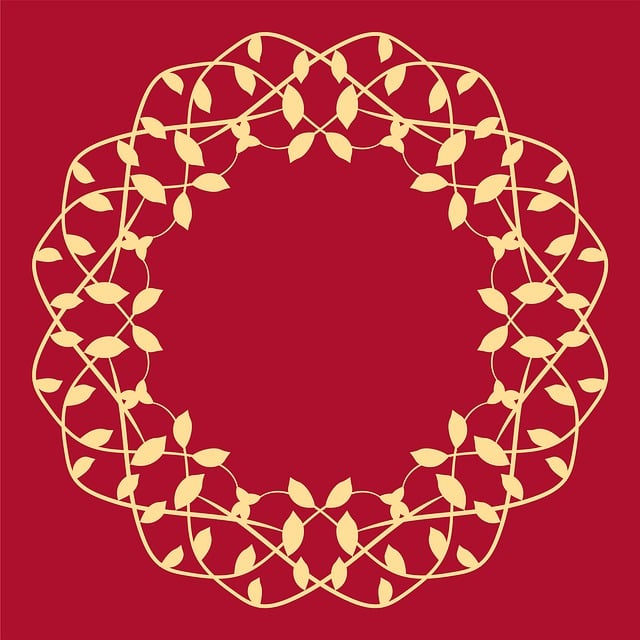 Floral, Vintage, Royal, Frame, Pattern