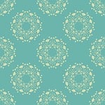 floral, vintage, royal