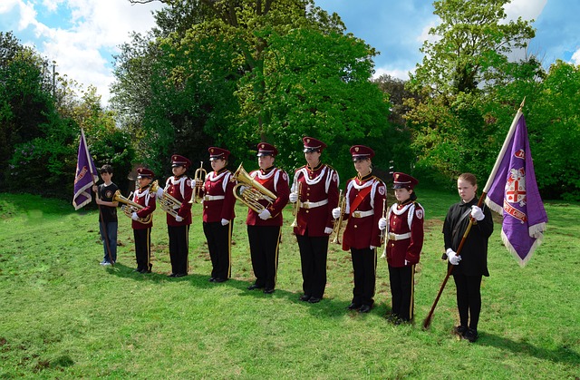 Band, Musik, Marschieren, Musiker