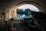 framura, liguria, the remittance of the boats