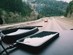 iphone, car, dashboard