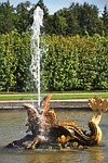 fountain, mouth, jet