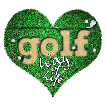 Golf, Spil, Golfbane, Hjerte