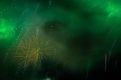 Fuegos Artificiales, Verde, Fumar