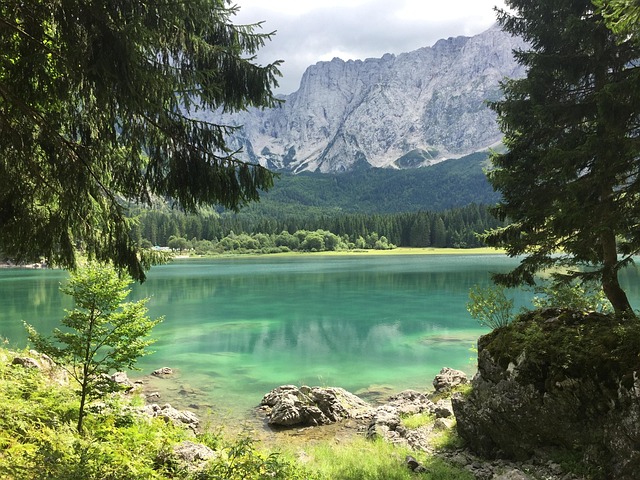 Free Mountain Lake Alps photo and picture