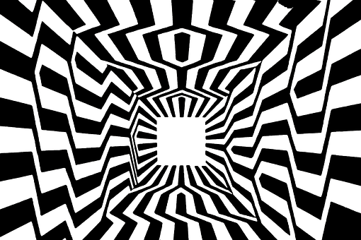 Illusion, Optik, Skabelon, Linjer