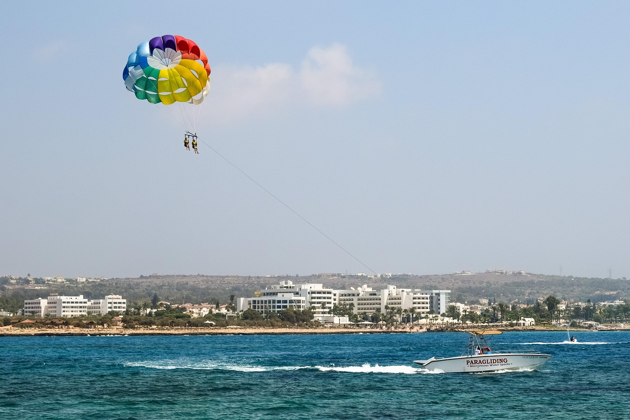 Parachute - free online jigsaw puzzle photo