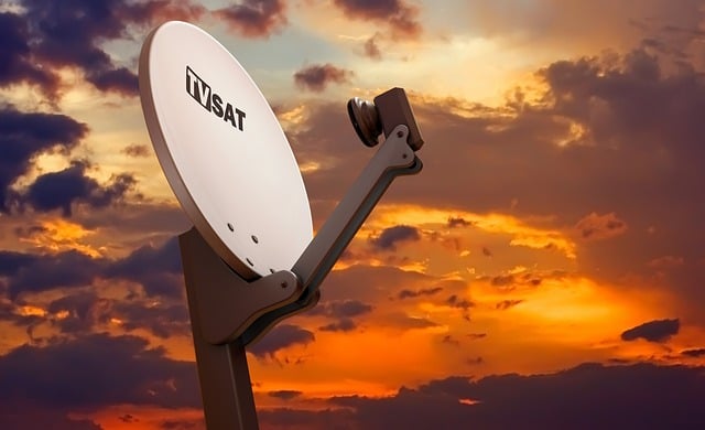 Free media network information illustration