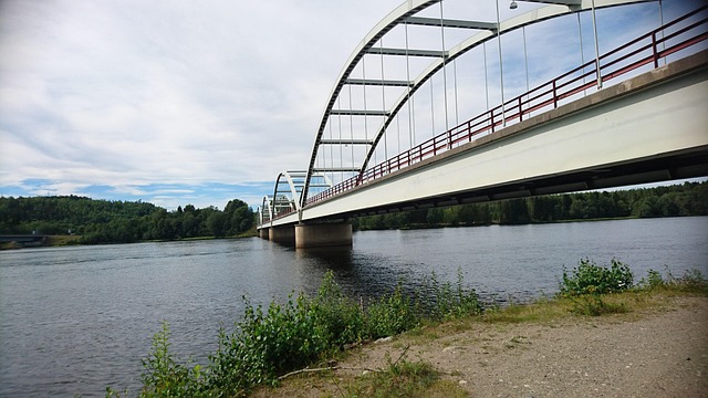 Free Bridge River photo and picture
