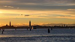lido, venice, clouds