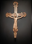 christ romanesque, carving wood, the twelfth century