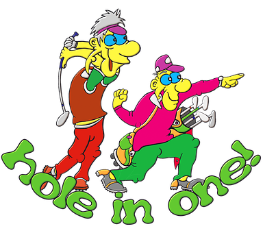 Golfspillere, Golf, Skud, Hul