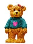 bears, art stone, cute