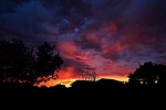dusk, sunset, the gathering storm