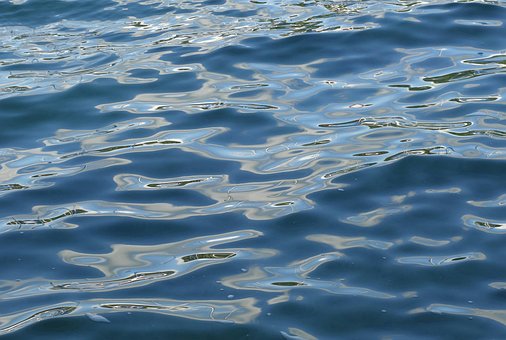 Lichtspiel, Agua, Reflexión, Ondas