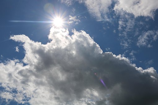 Free Clouds Sun photo and picture