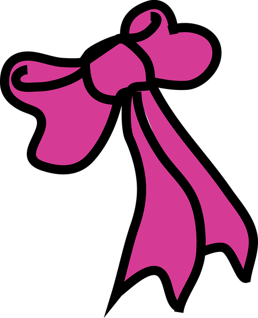 Bogen, Rosa, Schleife, Geschenk, Ferien