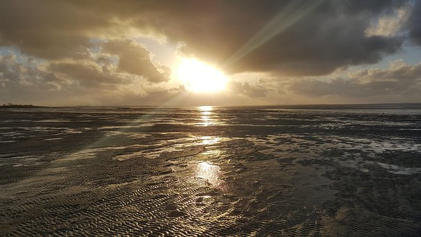 Nordsøen, Sol, Strand