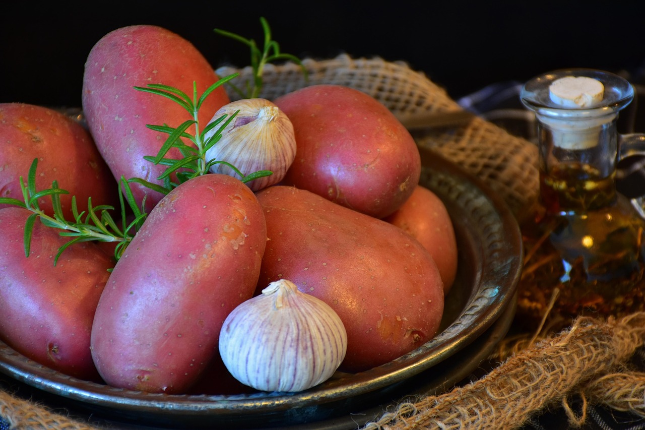 Kartoffeln Mit Roter Schale