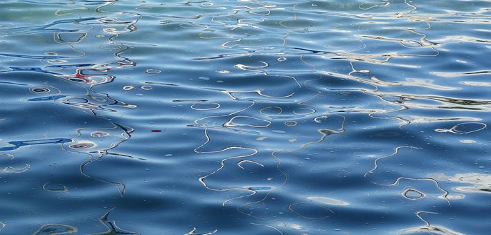 Lichtspiel, Agua, Reflexión, Ondas