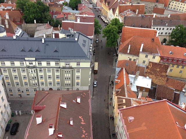 Tallin, Ciudad, Calle, Adoquines