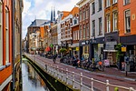 street, canal, city