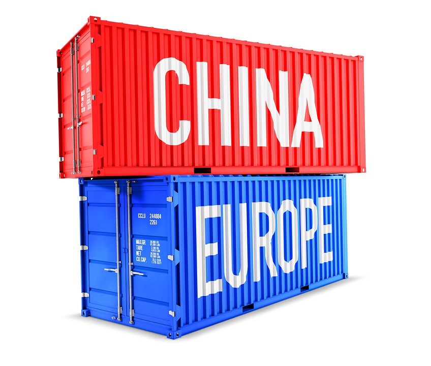 Conteneurs Empilés, Logistique, Marchandise, Charge