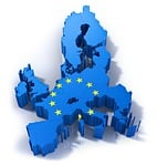 map of europe, isolated, european