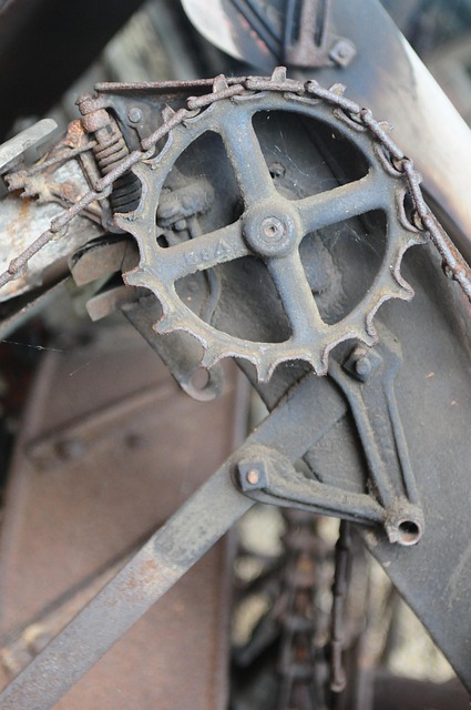 Free Gears Old Farm Equipment photo and picture