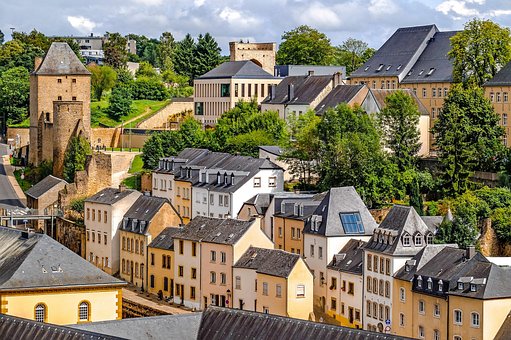 Luxembourg, City, Landscape, Cityscape