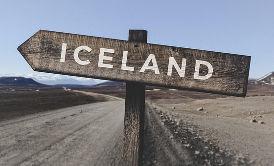 Pegunungan, Islandia, Kayu, Tanda