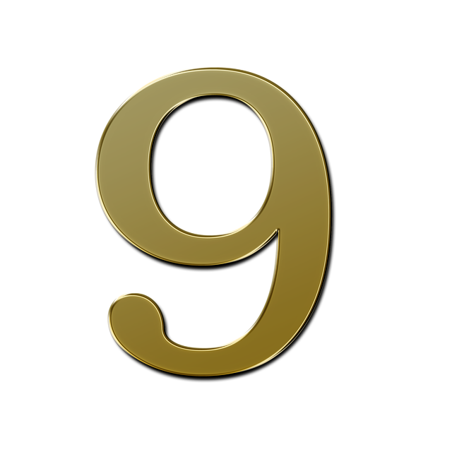Free character number design illustration