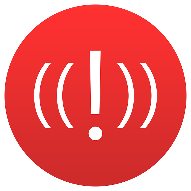 Free exclamation error round illustration