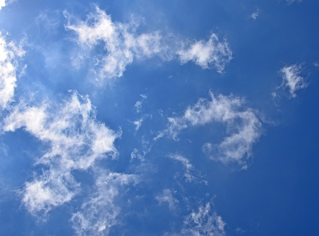 Free Wispy Clouds Cloudscape photo and picture