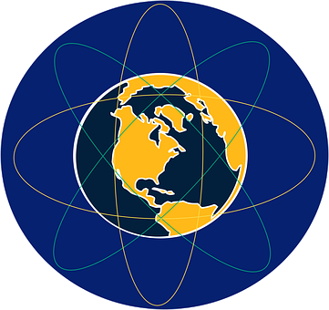 Terra, Átomo, Globo
