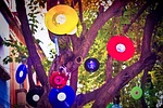 discs, retro, vinyl